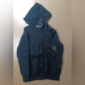 Stone Island zipper black brand new